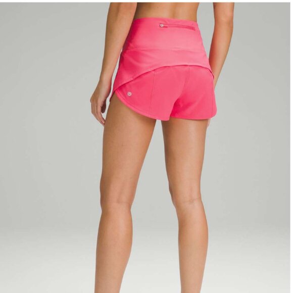 Lululemon Speed Up High-Rise Lined Short 2.5" Lip Gloss size 6 - Picture 5 of 5